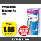 Allahindlus - Pesukaitse
Discreet Air
60tk