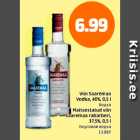 Allahindlus - Viin Saaremaa Vodka, 40%, 0,5 l; Maitsestatud viin Saaremaa rabarberi, 37,5%, 0,5 l