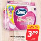 Allahindlus - Zewa Ultra Soft tualettpaber,
4-kihiline, 6 rulli***