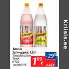 Allahindlus - Toonik Schweppes, 1,5 l