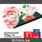 Allahindlus - Jahutatud broiler Tallegg, 1 kg