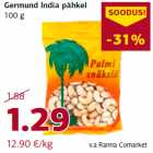 Allahindlus - Germund India pähkel
100 g