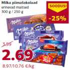 Allahindlus - Milka piimašokolaad