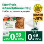 Allahindlus - Fazer Fresh
mitmeviljaleivake 280 g