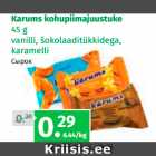 Allahindlus - Karums kohupiimajuustuke
45 g