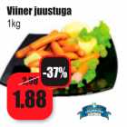 Allahindlus - Viiner juustuga 1 kg