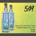 Allahindlus - Ukrаinа viin Lisovi Gorih Vodka Ukrainka Hazelnut 40%, 0,5 l