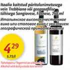 Allahindlus - Itaalia kaitstud päritolunimetusega vein Trebbiano või geograafilise tähisega Sangiovese, Farnese, 750 ml