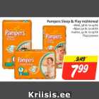 Mähkmed - Pampers Sleep & Play mähkmed