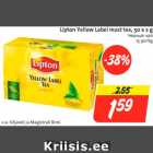 Allahindlus - Lipton Yellow Label must 50 x 2 g