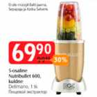 Allahindlus - S-osaline Nutribullet 600, kuldne