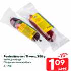 Poolsuitsuvorst Tõmmu, 350 g

