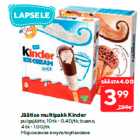 Allahindlus - Jäätise multipakk Kinder

