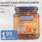 SALVEST KANA-KÖÖGIVILJAWOK RIISIGA 530 G