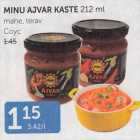 MINU AJVAR KASTE 212 ml