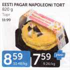 EESTI PAGAR NAPOLEONI TORT 820 G