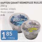 KAPTEN GRANT RÄIMEFILEE RULLIS 250 G