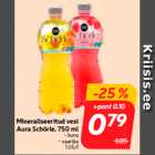 Mineraliseeritud vesi
Aura Schörle, 750 ml