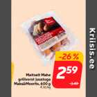 Maitselt Mahe
grillvorst juustuga
Maks&Moorits, 600 g