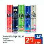 Allahindlus - Juukselakk Taft, 250 ml