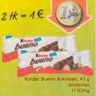 Allahindlus - Kinder Bueno šokolaad, 43 g