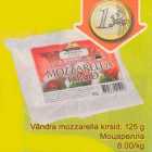 Allahindlus - Värdra mozzarella kirsid, 125 g