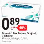 Allahindlus - Taskurätt Box Balsam Original, 3-kihiline