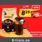 Allahindlus - Paulig Arabica
 kohvioad, 1 kg