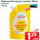 Majonees Provansaal, Lemmik, 700 g
