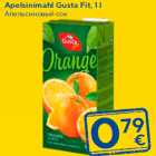 Apelsinimahl Gusta Fit, 1 l
