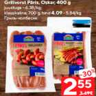 Maitselt mahe grillvorst
Maks & Moorits, 900 g
