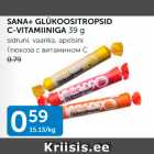 SANA+ GLÜKOOSIROPSID C-VITAMIINIGA 39 G