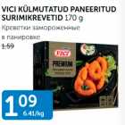 VICI KÜLMUTATUD PANEERITUD SURIMIKREVETID 170 G