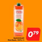 Apelsinimahl
Rimi Basic, 100%, 1 l