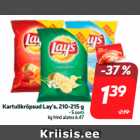 Kartulikrõpsud Lay's, 210-215 g