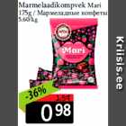 Allahindlus - Marmelaadikompvek Mari
175g 