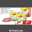 Allahindlus - Lipton tee, 20 pk