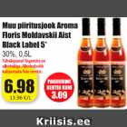 Allahindlus - Muu piiritusjook Aroma Floris Moldavskii Aist Black Label 5*