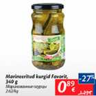 Allahindlus - Marineeritud kurgid favorit, 340 g