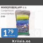 MIKROFIIBERLAPP 4 TK