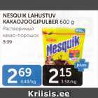 Nesquik lahustuv kakaojoogipulber 600 g