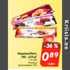 Küpsised Rimi,
150 - 225 g*
