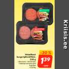 Veiselihast
burgeripihvid Rimi,
220 g
