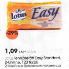 Allahindlus - Lotus lеhtkätеrätt Easy Standard, 2-kihiline, l20 tk/pk