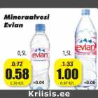 Allahindlus - Mineraalvesi
Evian