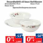 Allahindlus - Desserditaldrik või kauss Red Blossom