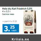 Hele õlu Karl Friedrich 5,0%
