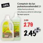 Allahindlus - Comptoir du lys
puhastusvahendid 1 l