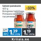 Allahindlus - Salvest pastakaste
420 g