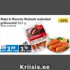 Allahindlus - Maks & Moorits Maitselt mahedad
grillvorstid 900 g